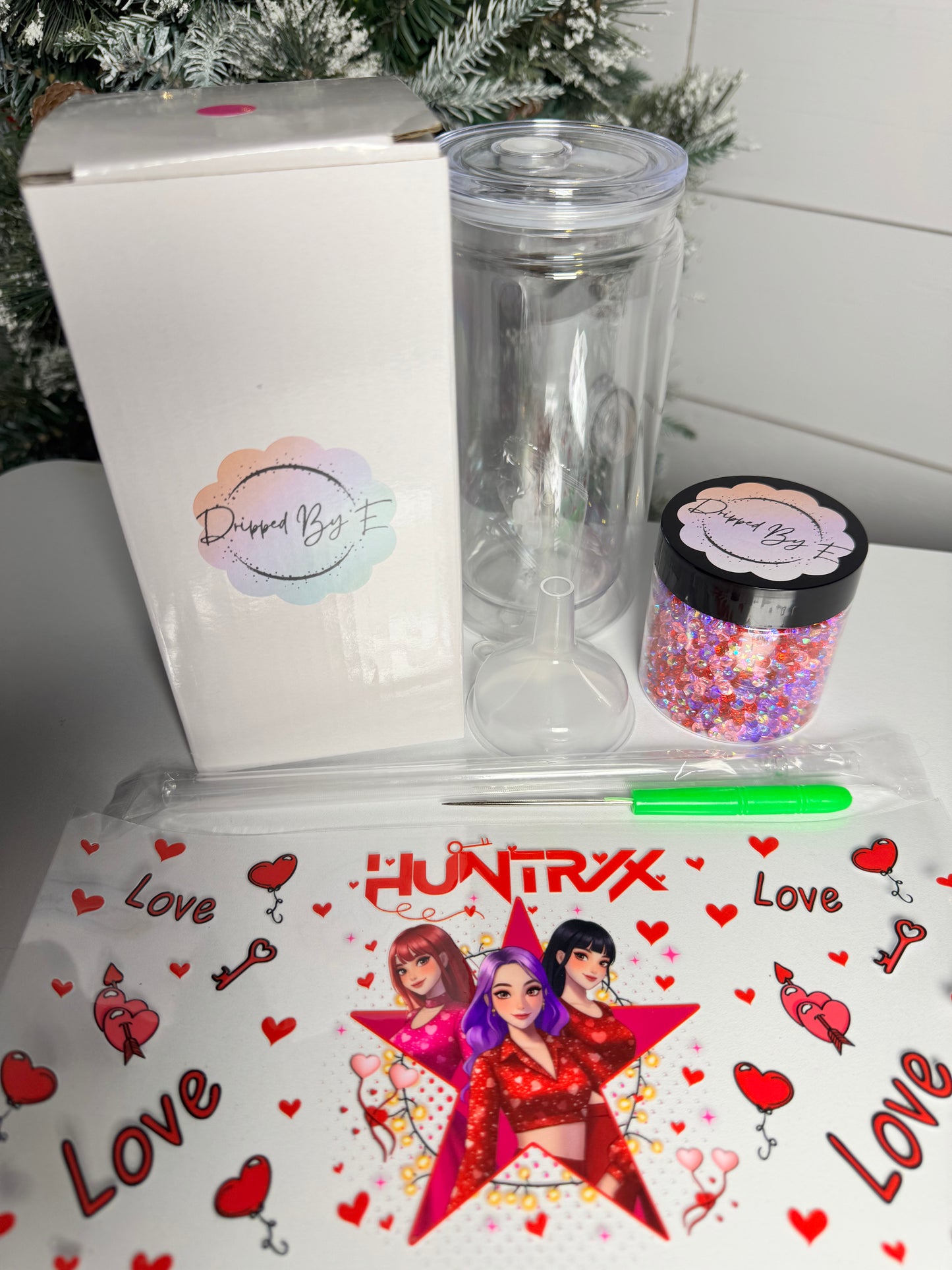 Huntrix DIY Diamond Filled Tumbler Kit