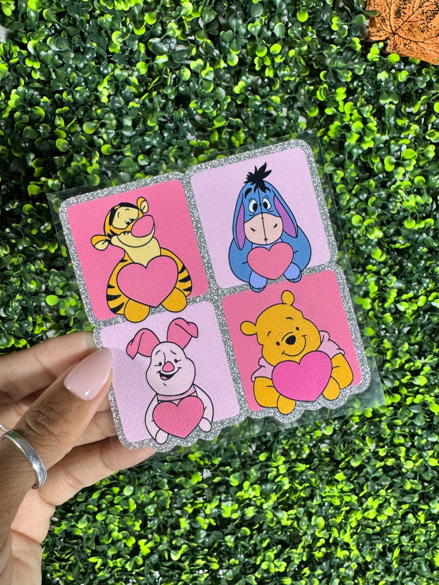 Valentine's Winnie and Friends DIY Diamond Filled Tumbler Kit