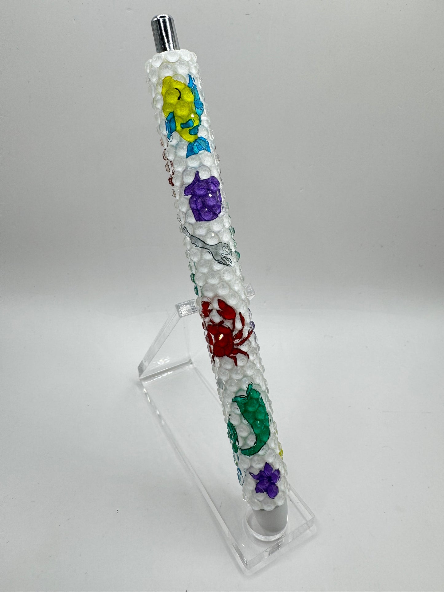 Mermaid Inspired Bling Pen Design