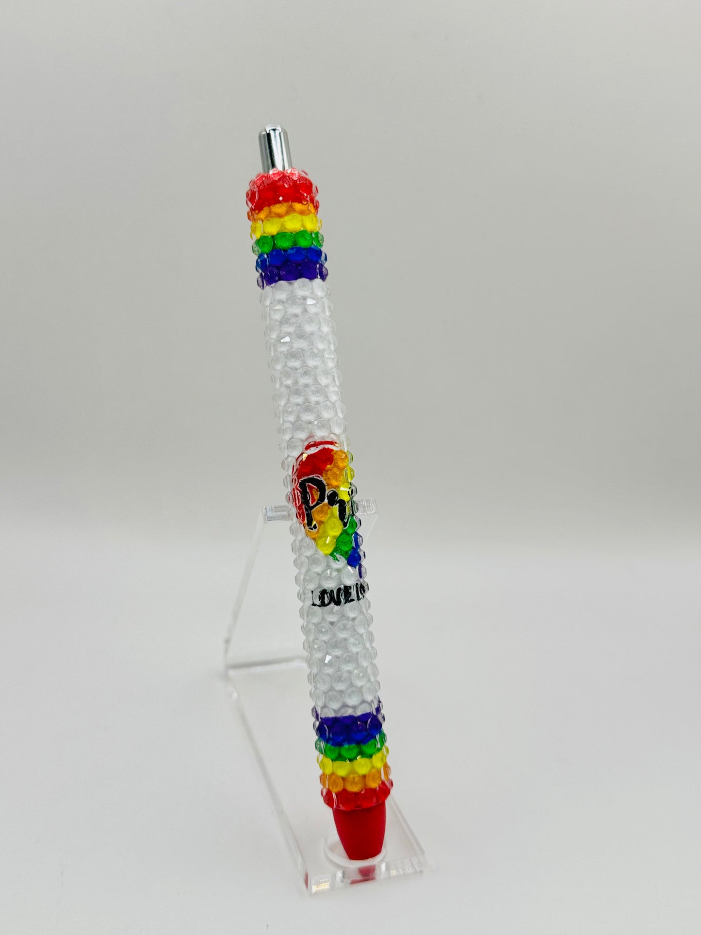 Love is Love Pride Bling Pen Design
