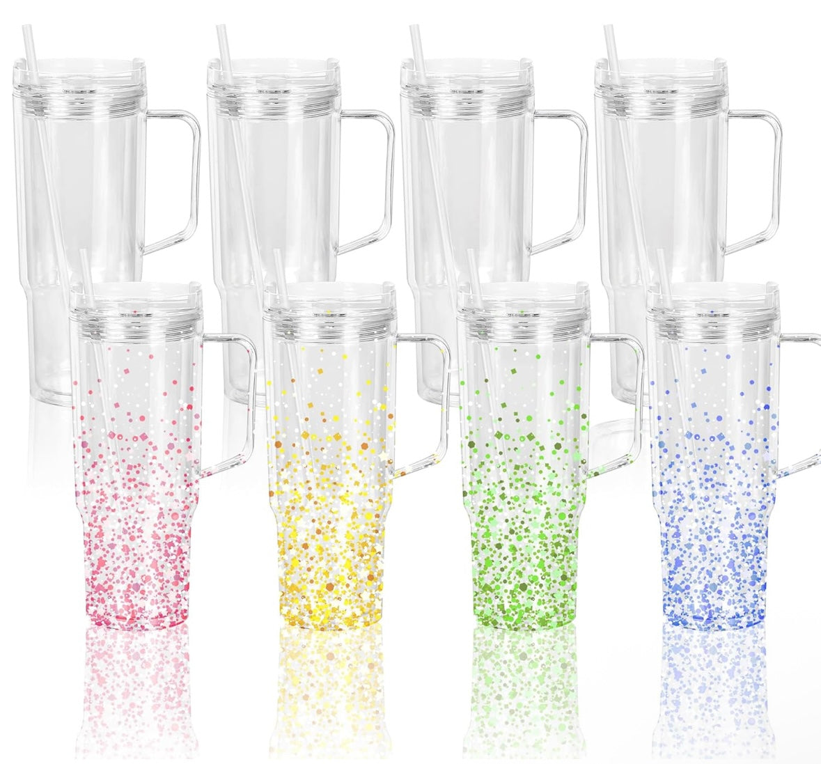 Custom Lava, Honey Drip, Crystal, or Beach Acrylic Savings Jars