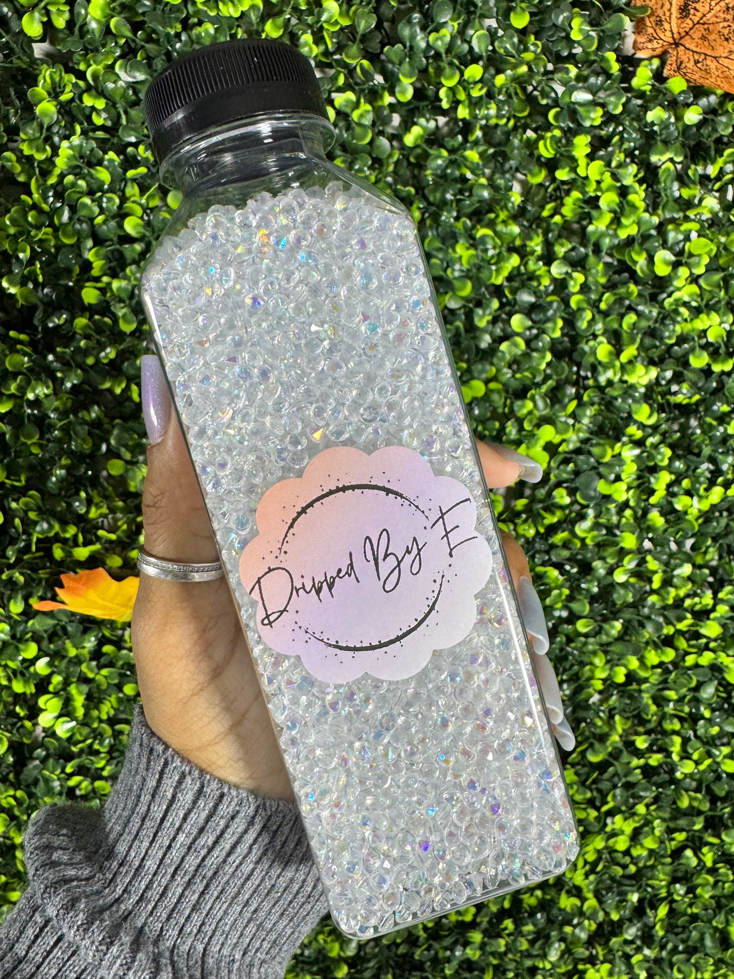 Aurora Borealis Pointed Back 4mm Acrylic Faux Diamonds For Snow Globes