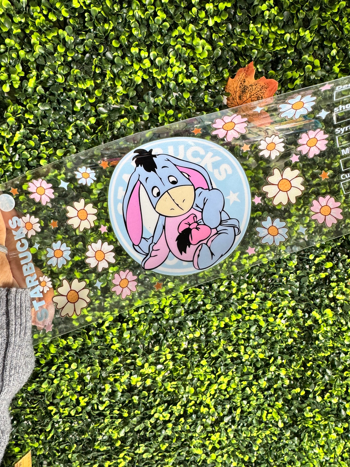 Baby Eeyore Coffee DIY Diamond Filled Tumbler Kit