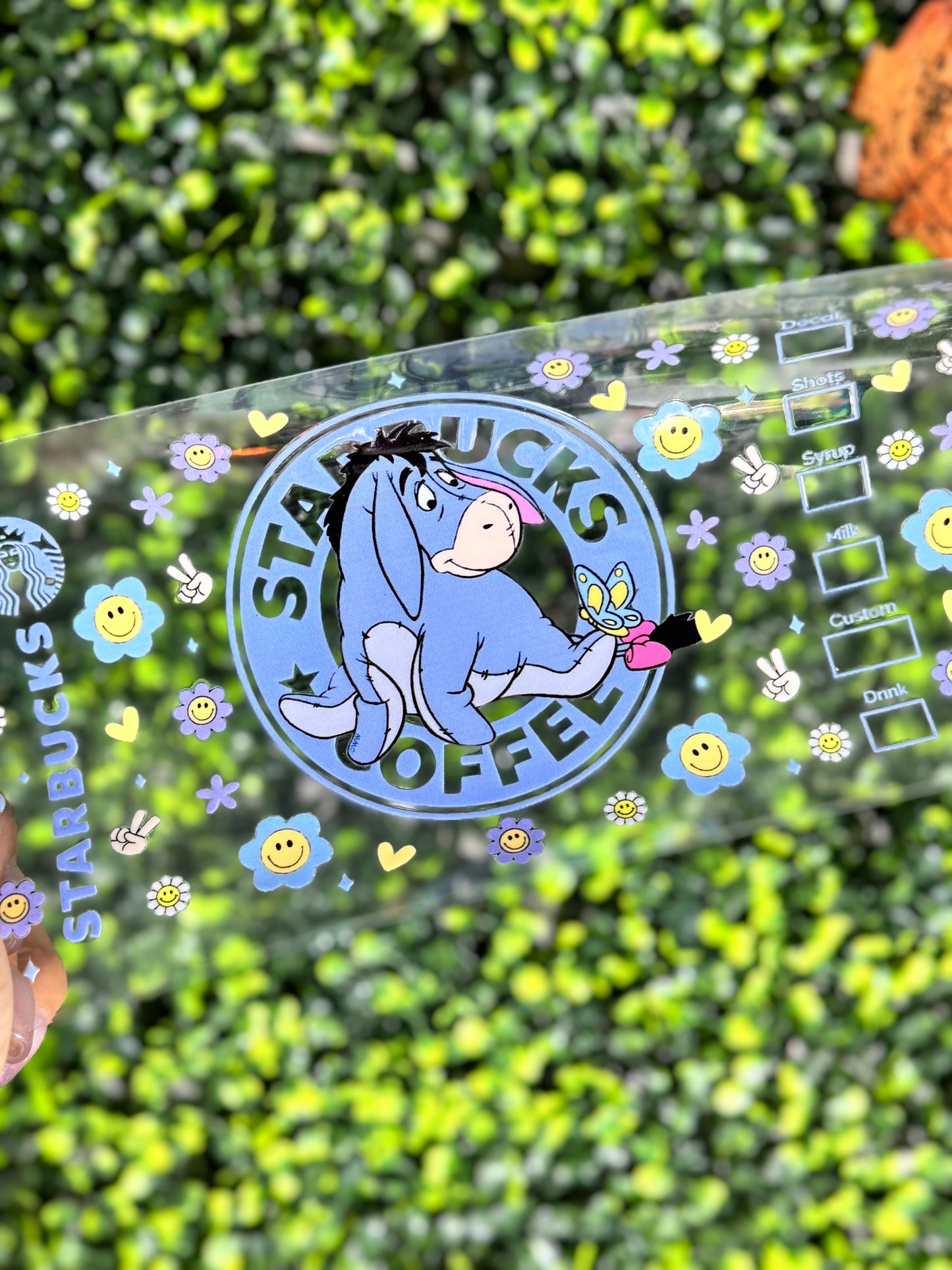 Eeyore Coffee DIY Diamond Filled Tumbler Kit