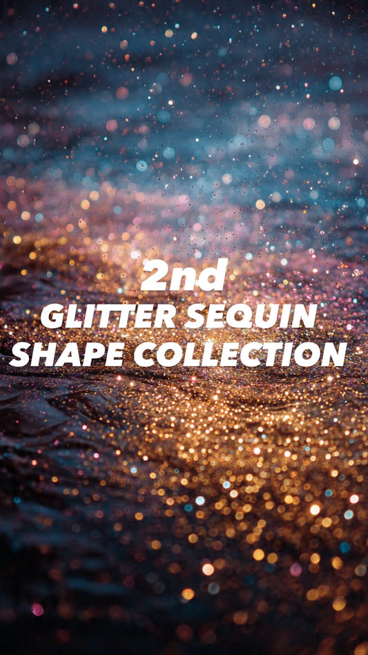 2nd Listing For Glitter Sequin Shapes