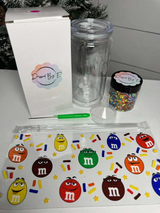Chocolate Friends DIY Diamond Filled Tumbler Kit