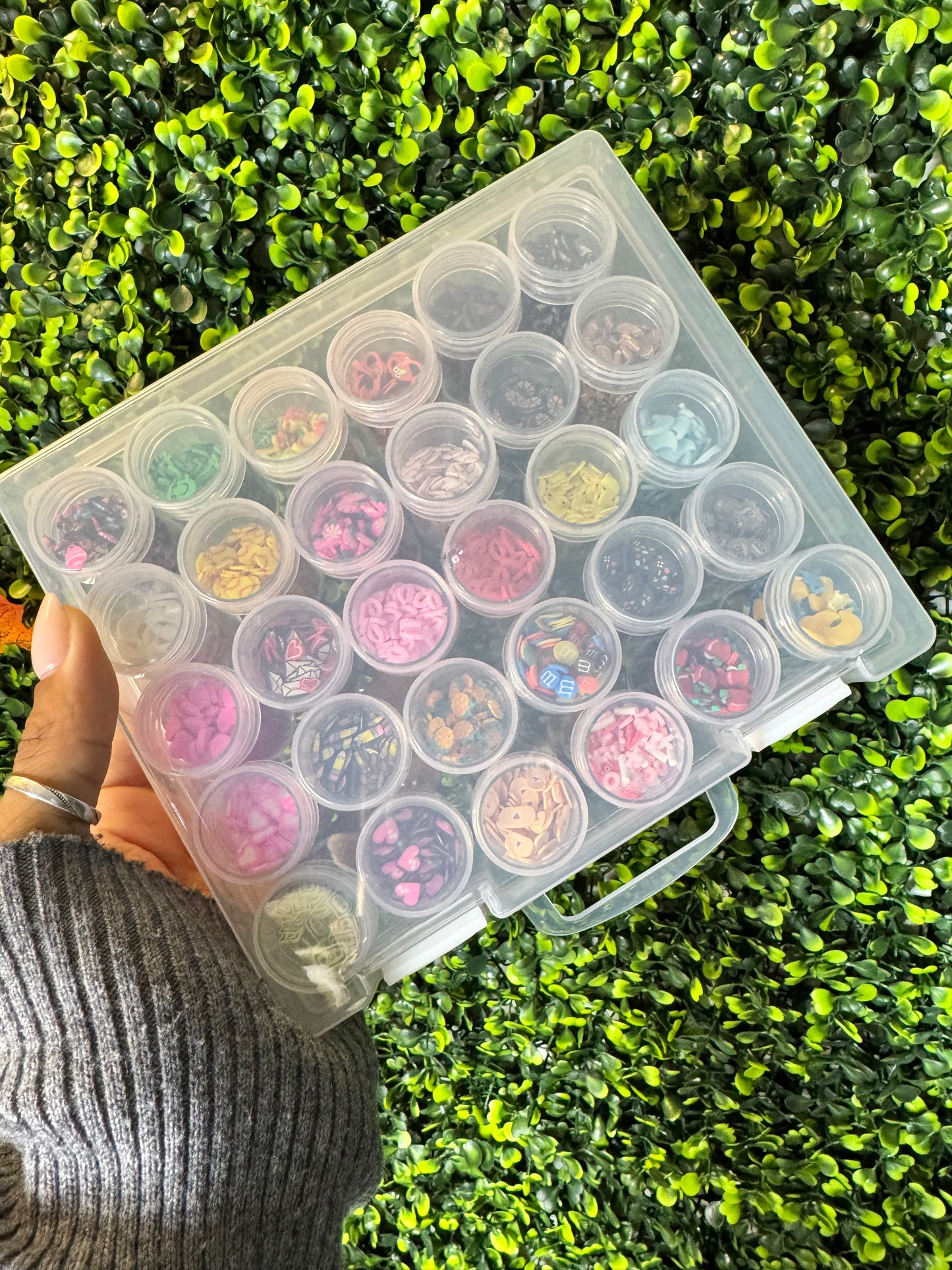 Clay Polymer Slices For Snowglobe Tumblers ( READ DESCRIPTION)