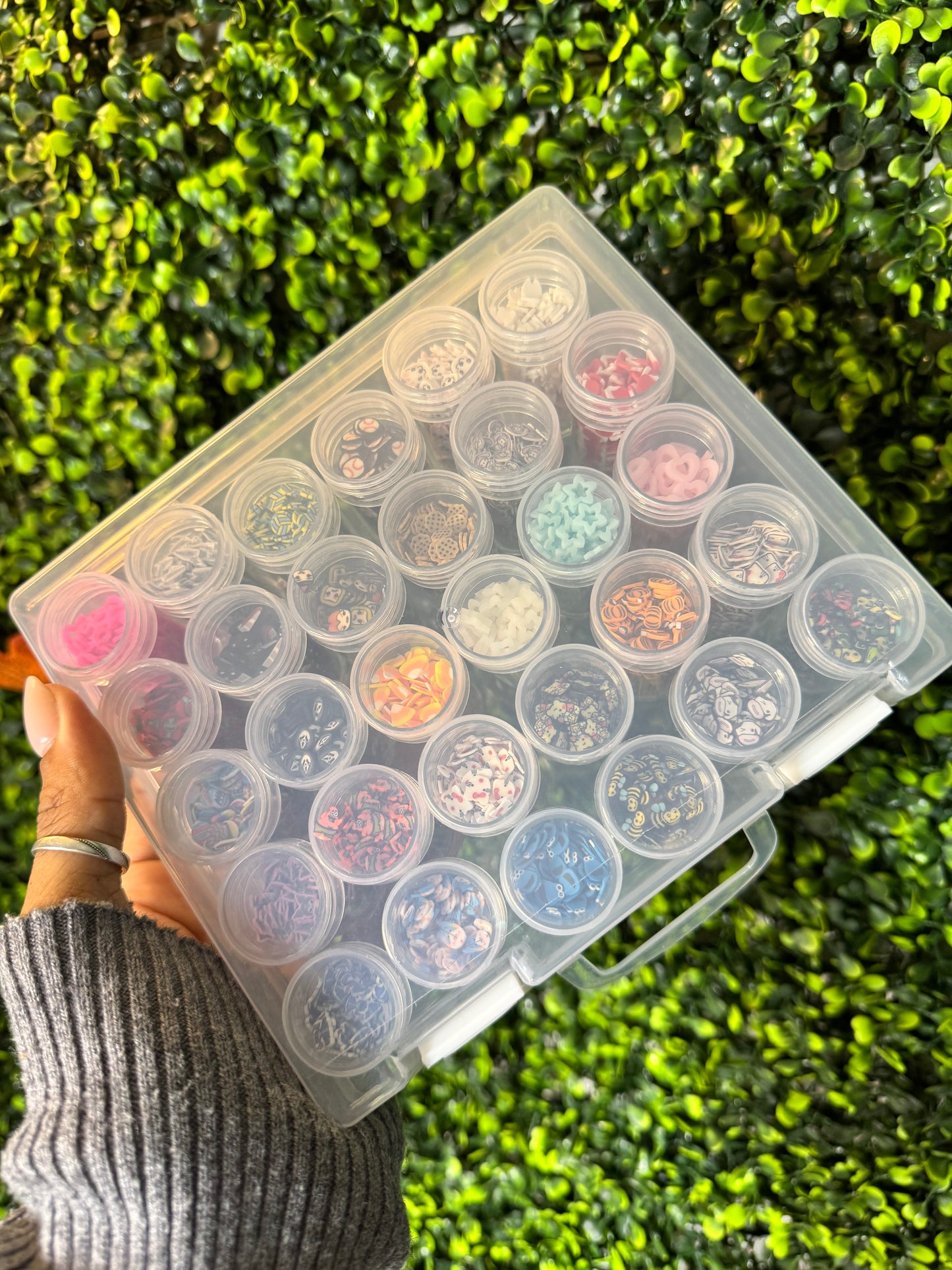 Clay Polymer Slices For Snowglobe Tumblers ( READ DESCRIPTION)