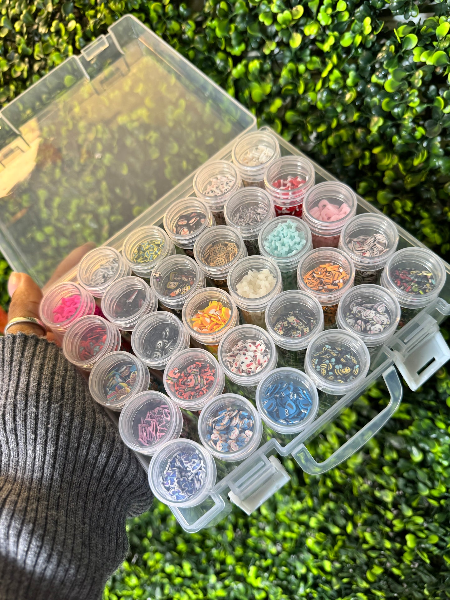Clay Polymer Slices For Snowglobe Tumblers ( READ DESCRIPTION)