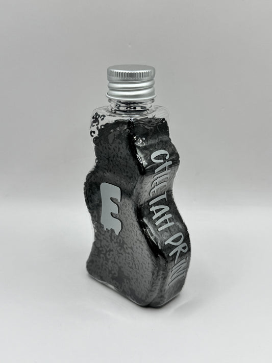 Glitter Cheetah Print Shape