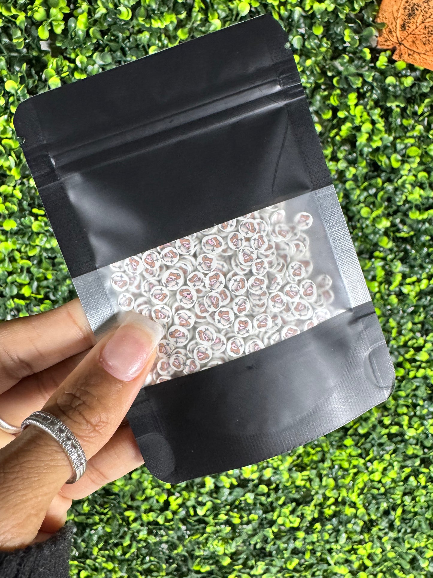 Clay Polymer Slices For Snowglobe Tumblers ( READ DESCRIPTION)