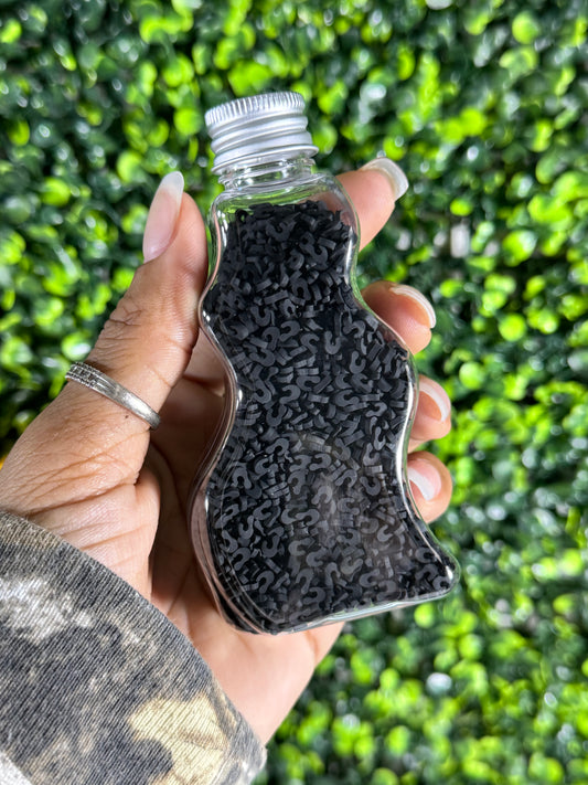 Custom Cheetah Print Clay Polymer Slices