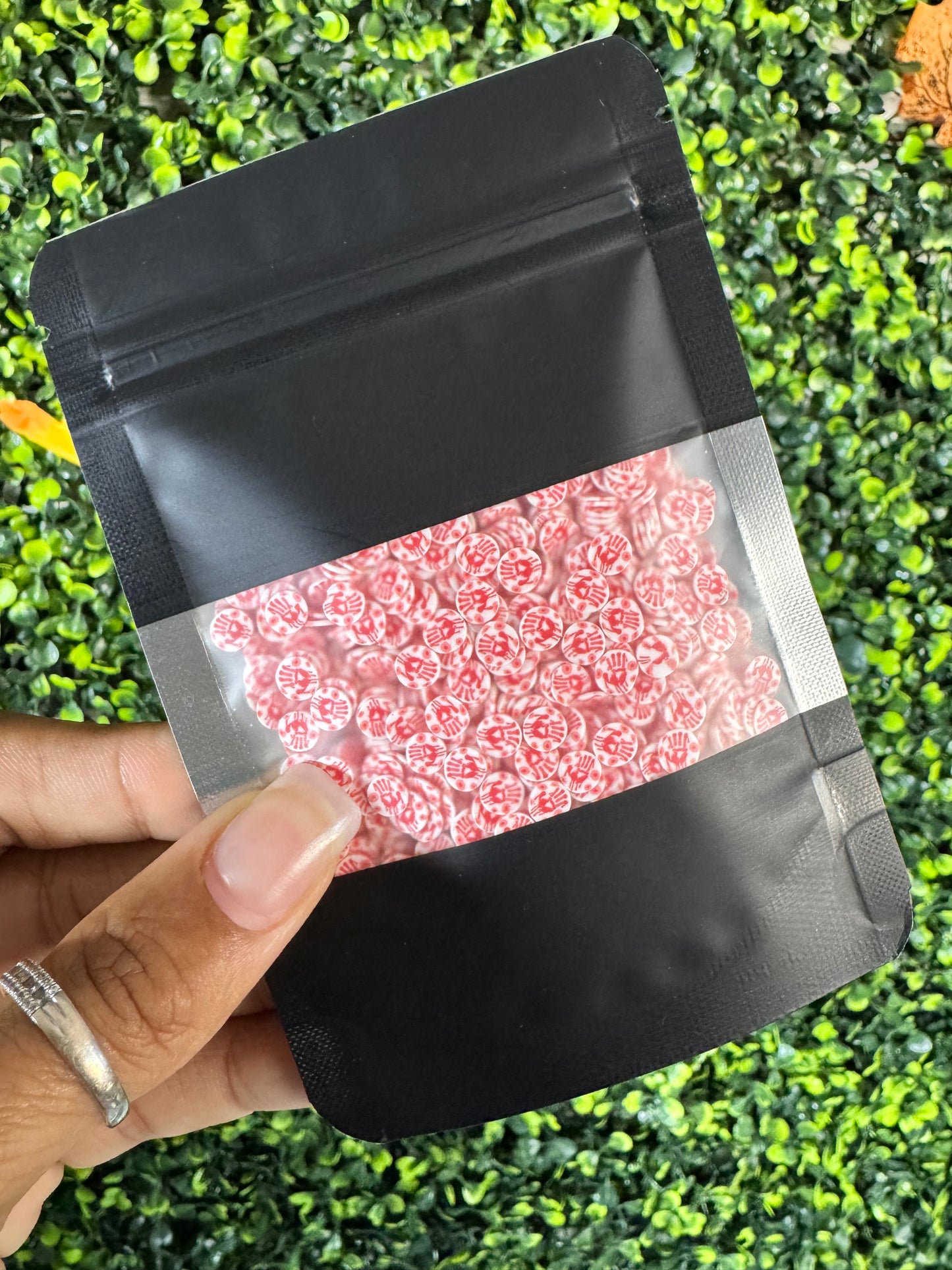 Clay Polymer Slices For Snowglobe Tumblers ( READ DESCRIPTION)