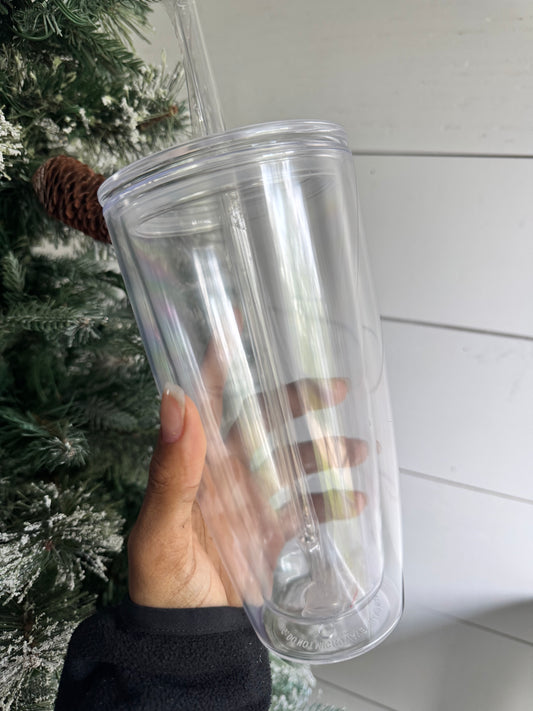 New 24oz Snow Globe Tumblers