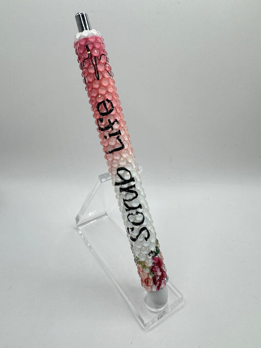 Scrub Life Medical Bling Pen Design