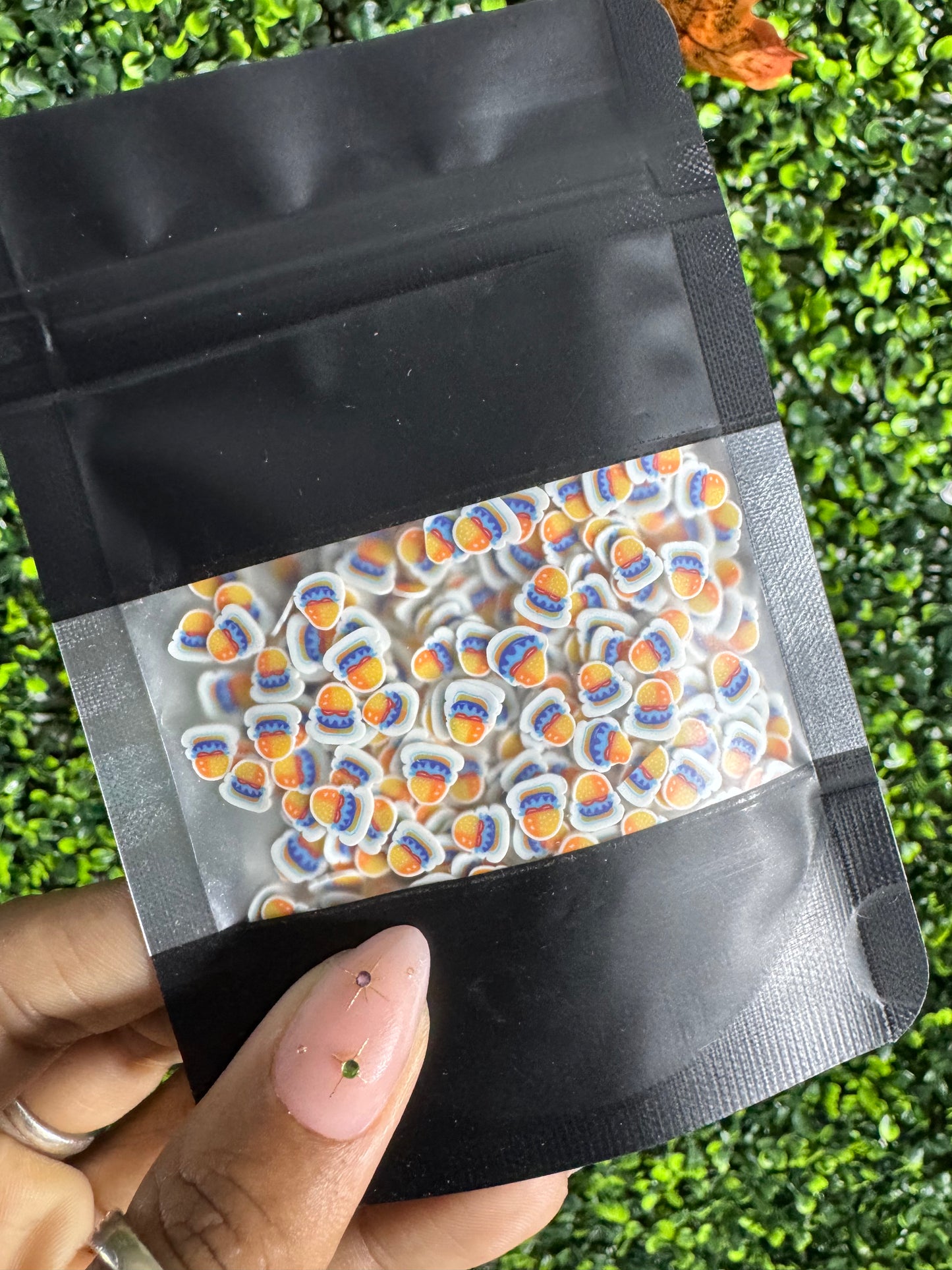 2nd Listing of Clay Polymer Slices For Snow globe Tumblers ( READ DESCRIPTION)