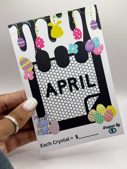 SPRING BLING COLORING SAVINGS CHALLENGES