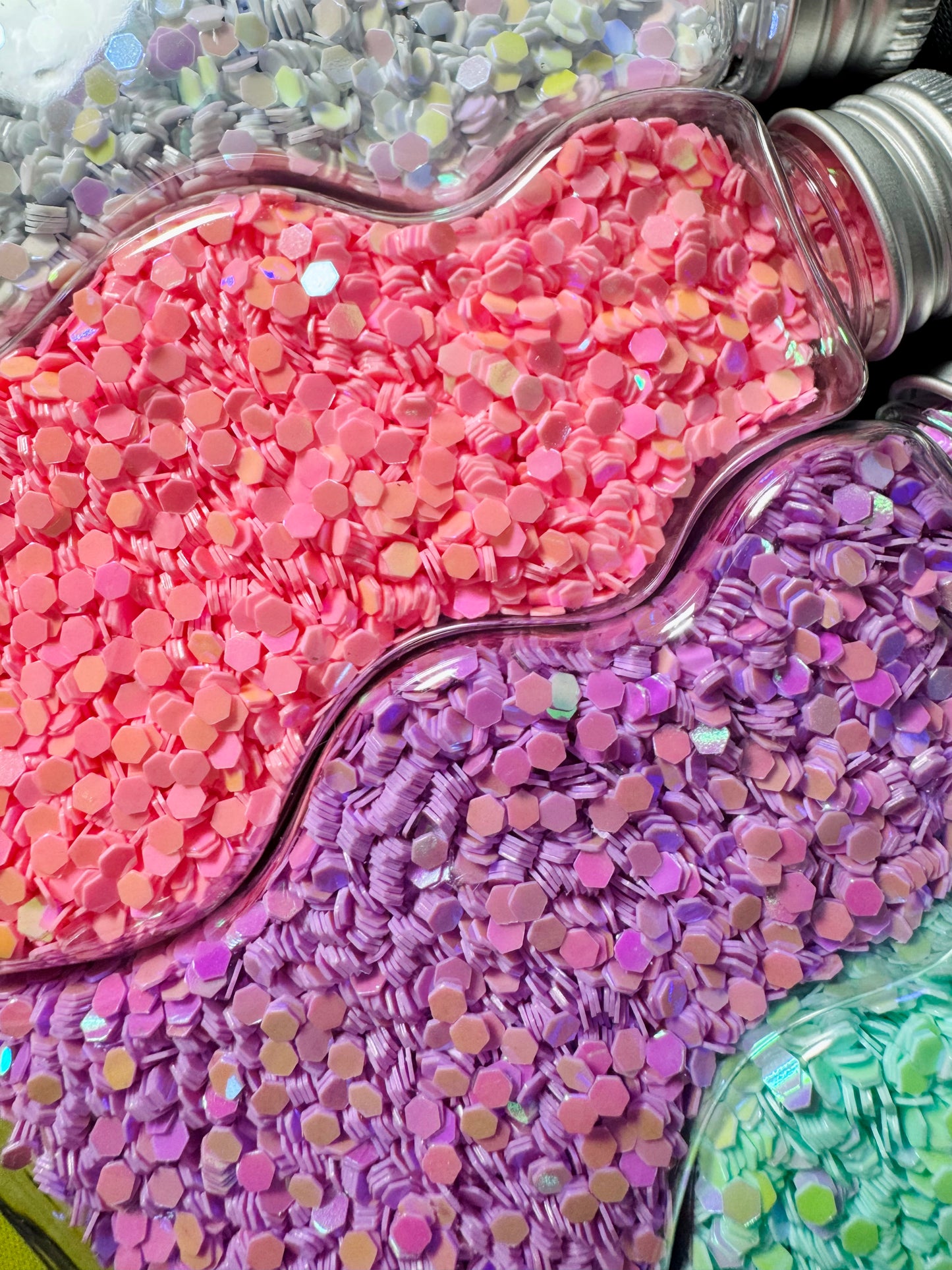 Villains PVC Chunky Glitter Collection