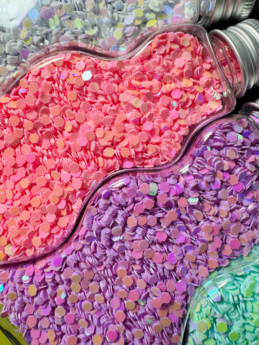 Villians PVC Chunky Glitter Collection