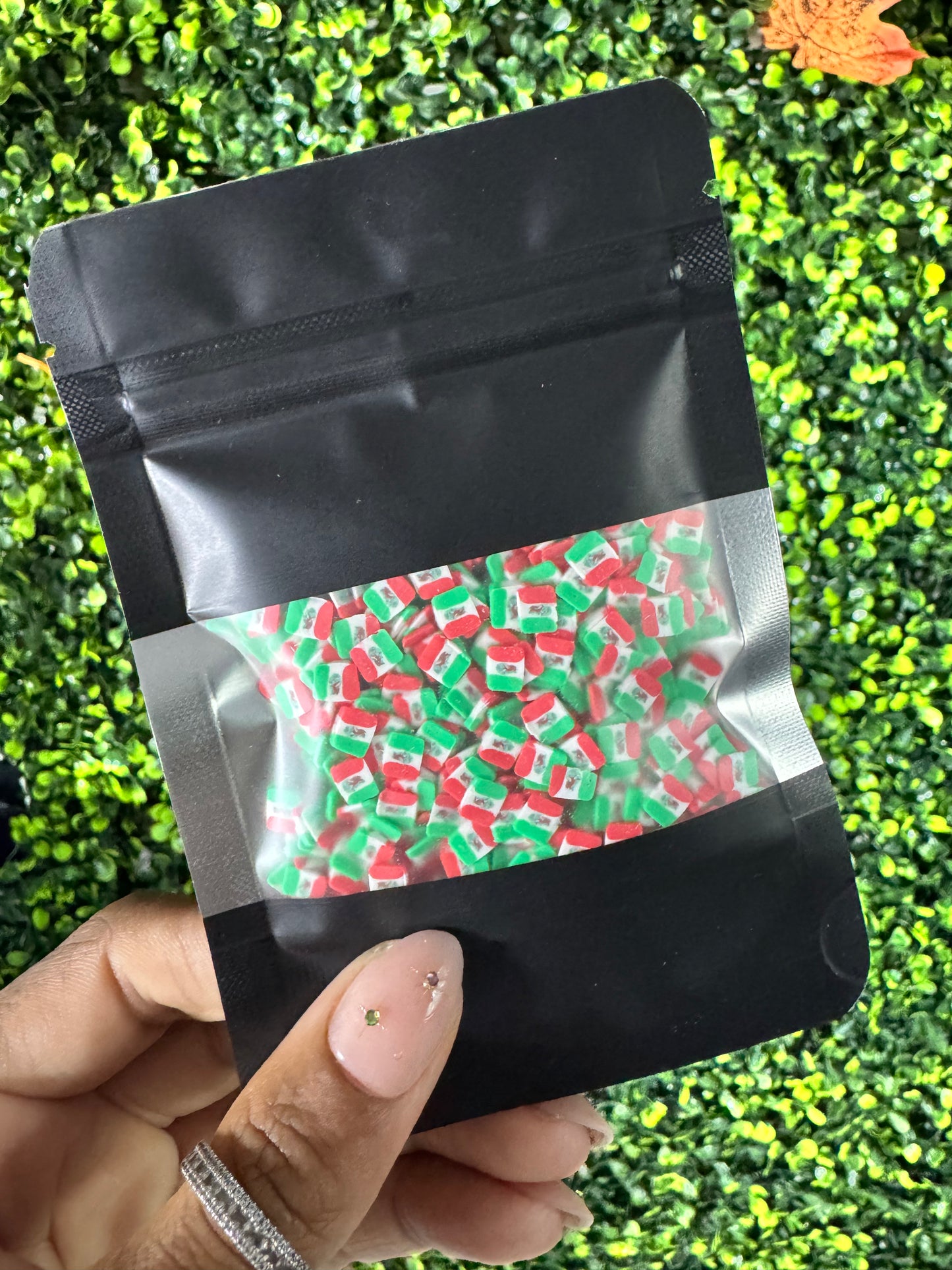 2nd Listing of Clay Polymer Slices For Snow globe Tumblers ( READ DESCRIPTION)