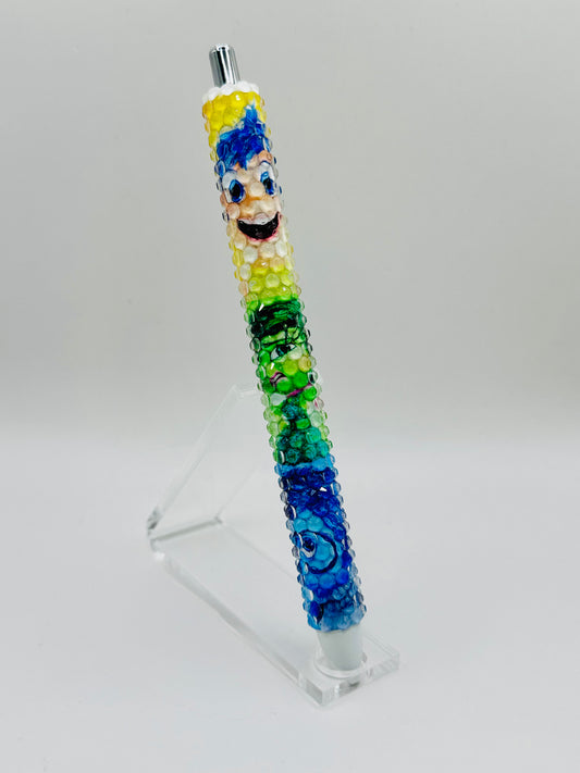 Inside Out Bling Pen Design
