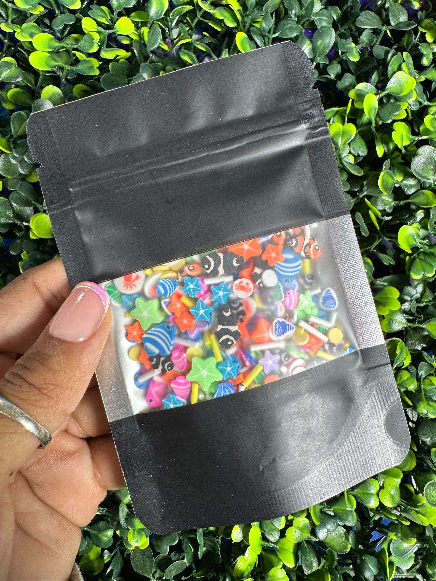 2nd Listing of Clay Polymer Slices For Snow globe Tumblers ( READ DESCRIPTION)