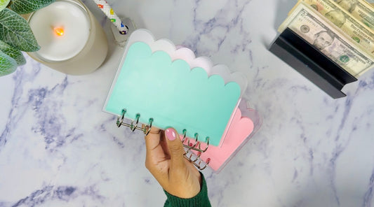 A6 Acrylic Cloud Binders
