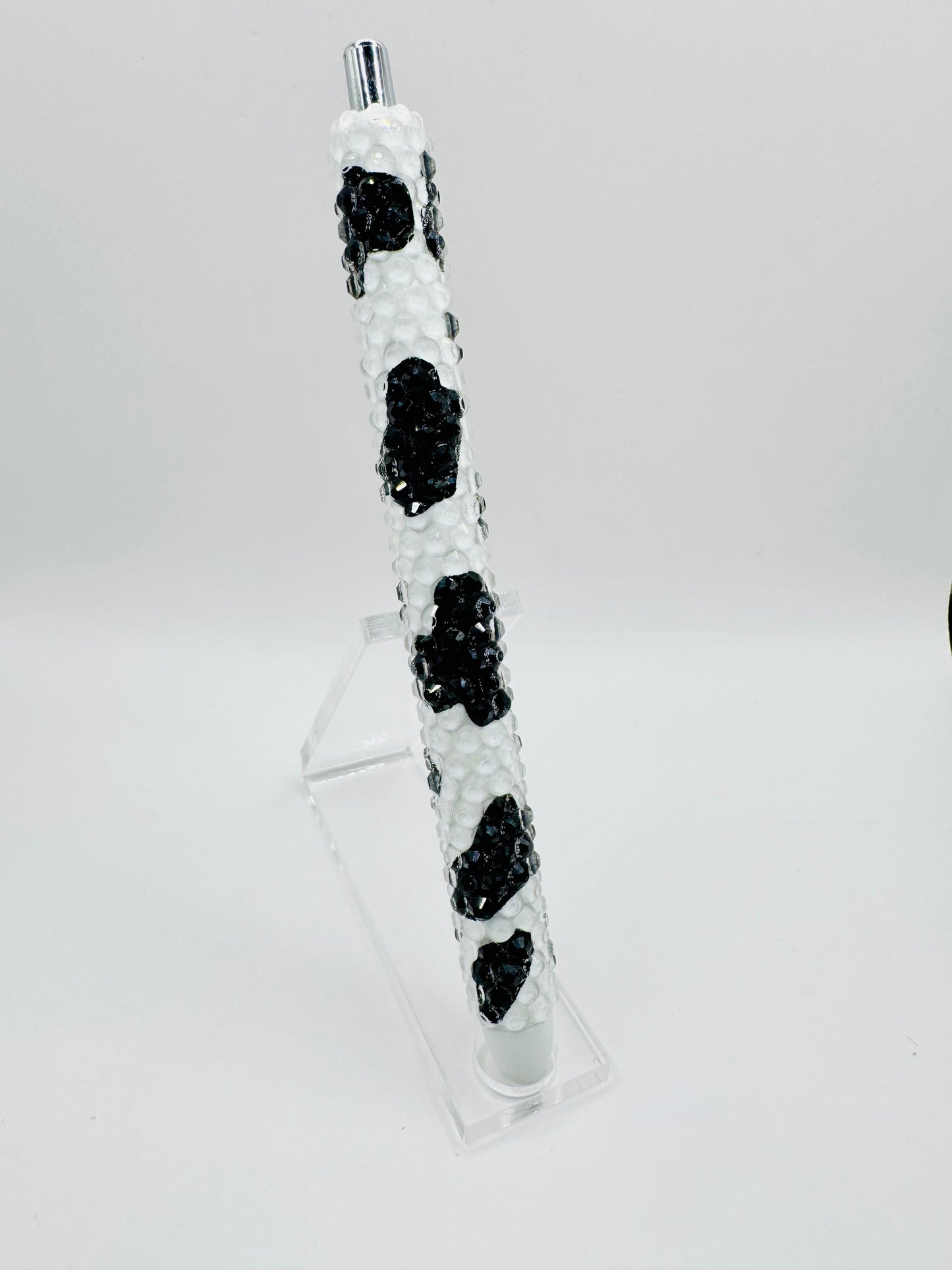 Cow Print Bling Pen Design