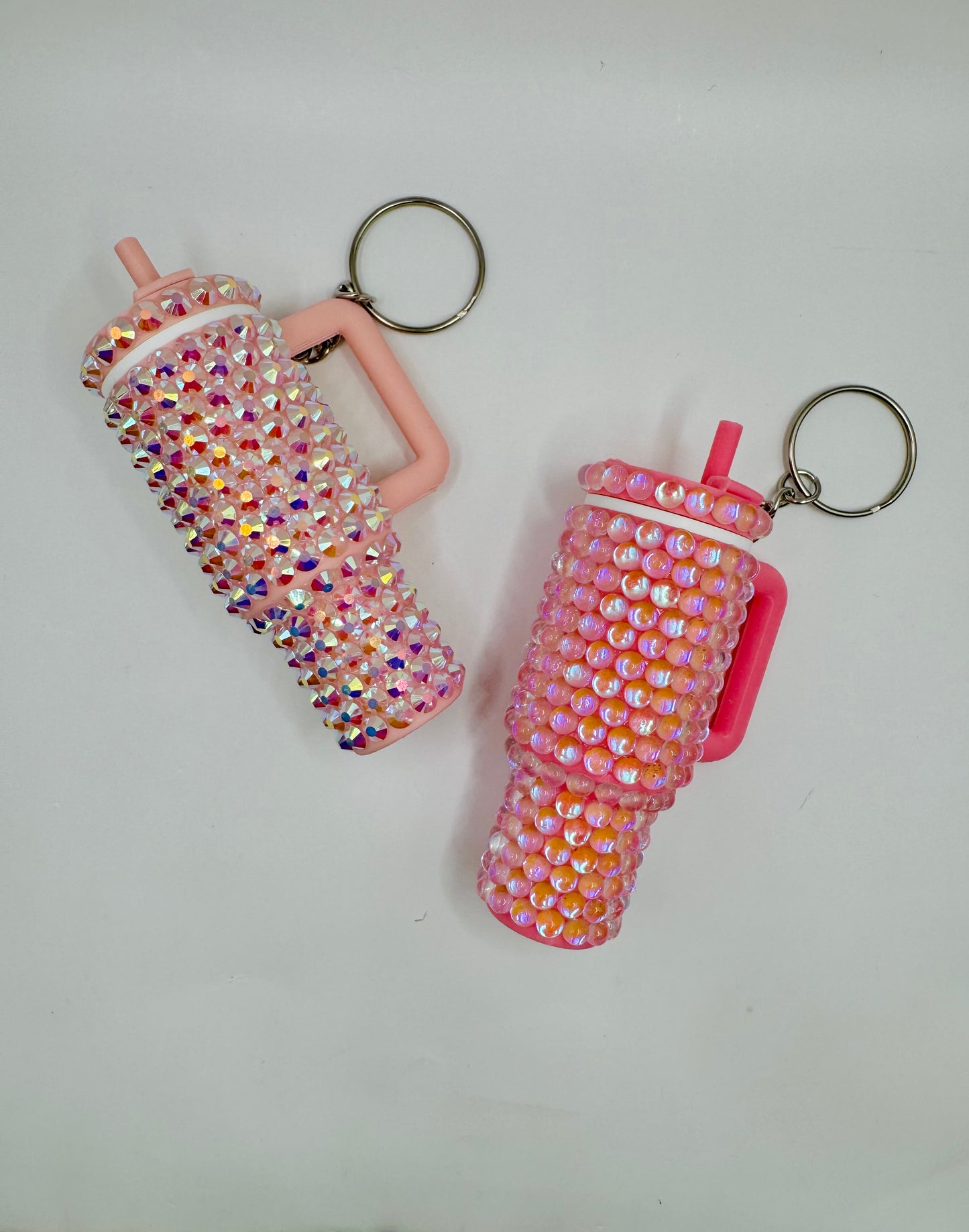 Stanley Bling Chapstick Holder Keychains
