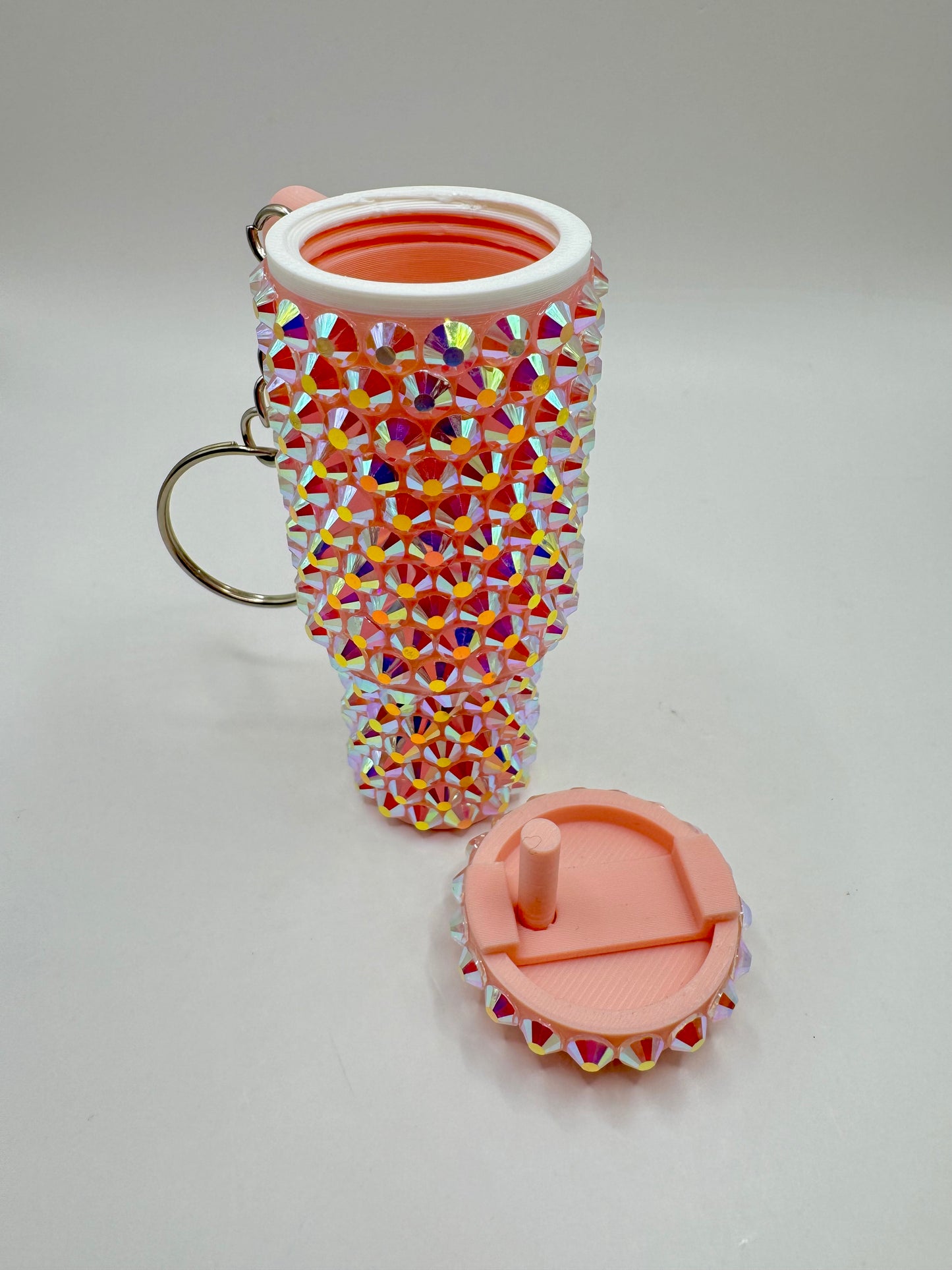 Stanley Bling Chapstick Holder Keychains