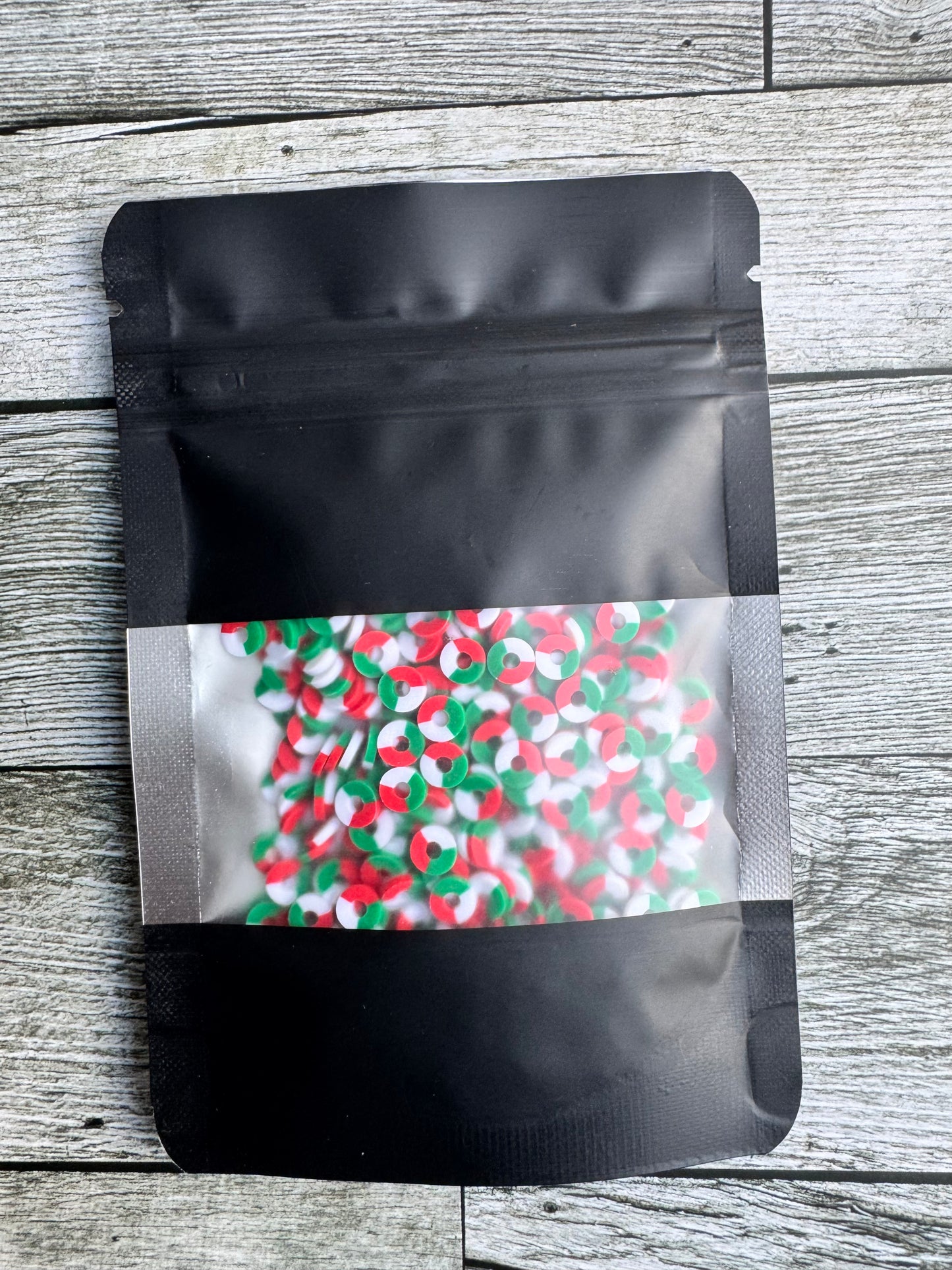 2nd Listing of Clay Polymer Slices For Snow globe Tumblers ( READ DESCRIPTION)