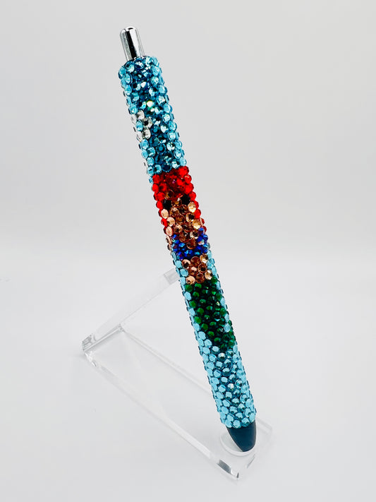 Mermaid Princess Bling Pen Design