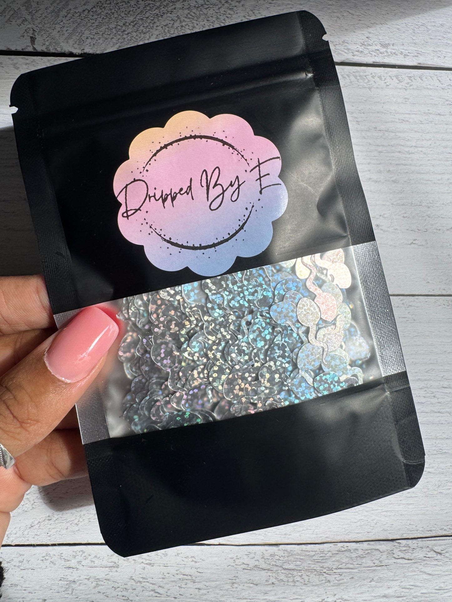 2nd Listing For Glitter Sequin Shapes