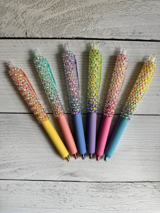 Cotton Candy Ombre Bling Pens
