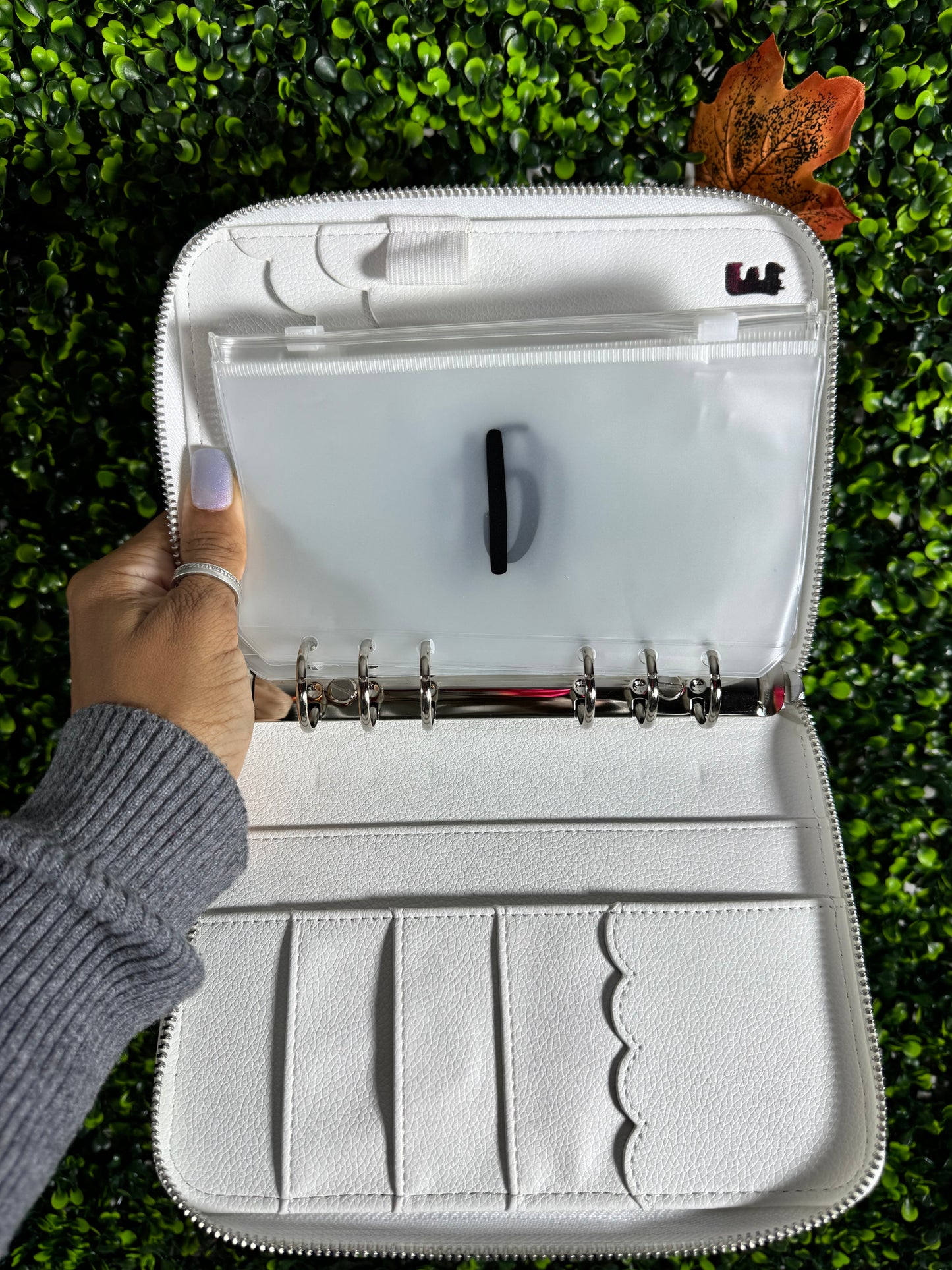 Denominations Savings Challenge Zipper Cash Binder