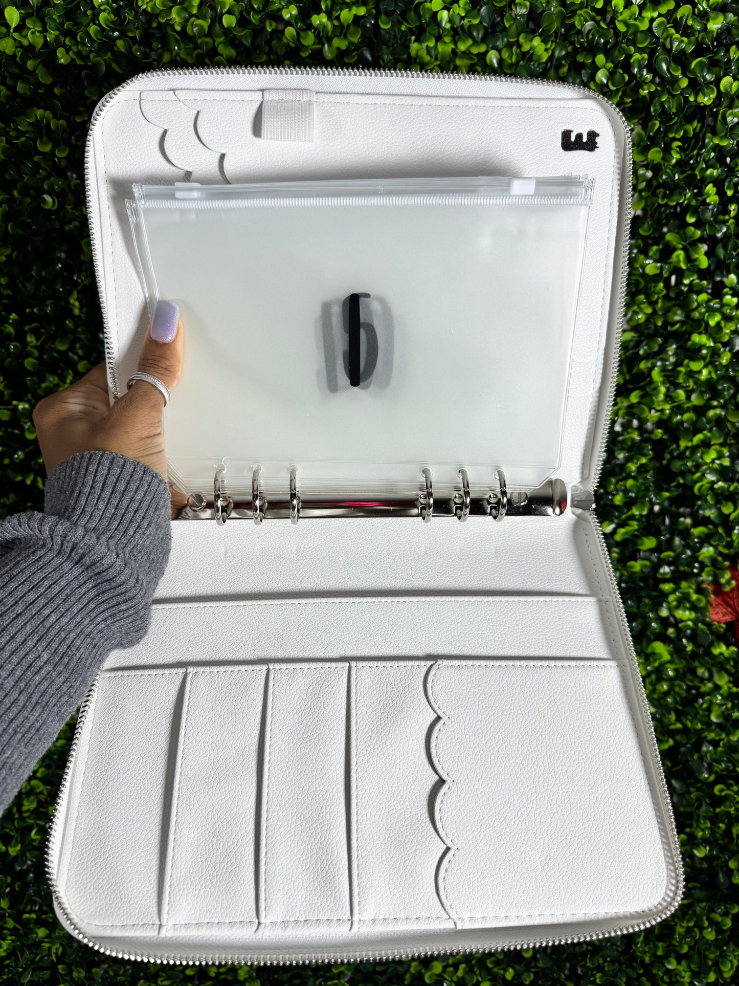 Denominations Savings Challenge Zipper Cash Binder