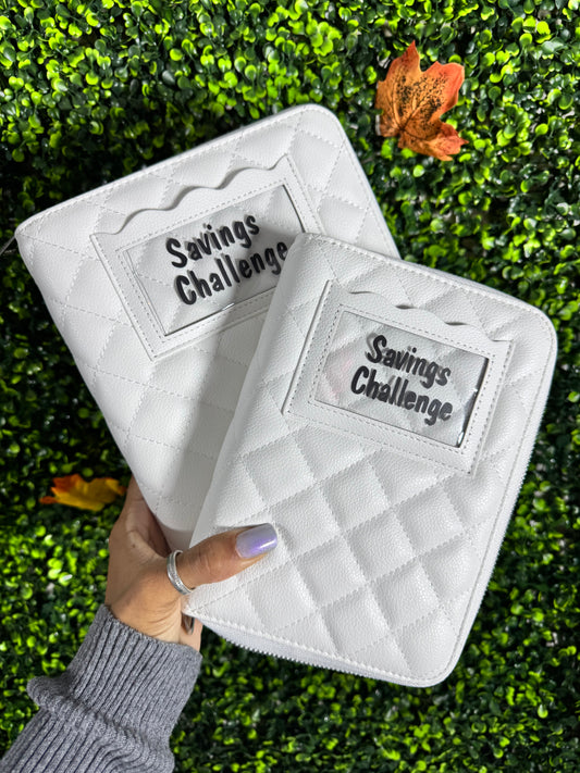 Denominations Savings Challenge Zipper Cash Binder