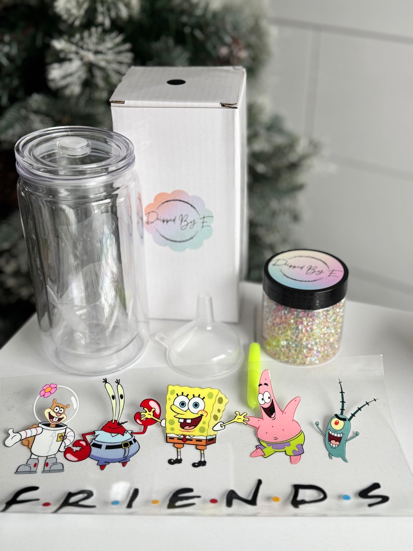 Sponge B DIY Diamond Filled Tumbler Kit