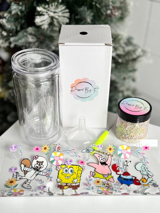 Sponge B DIY Diamond Filled Tumbler Kit