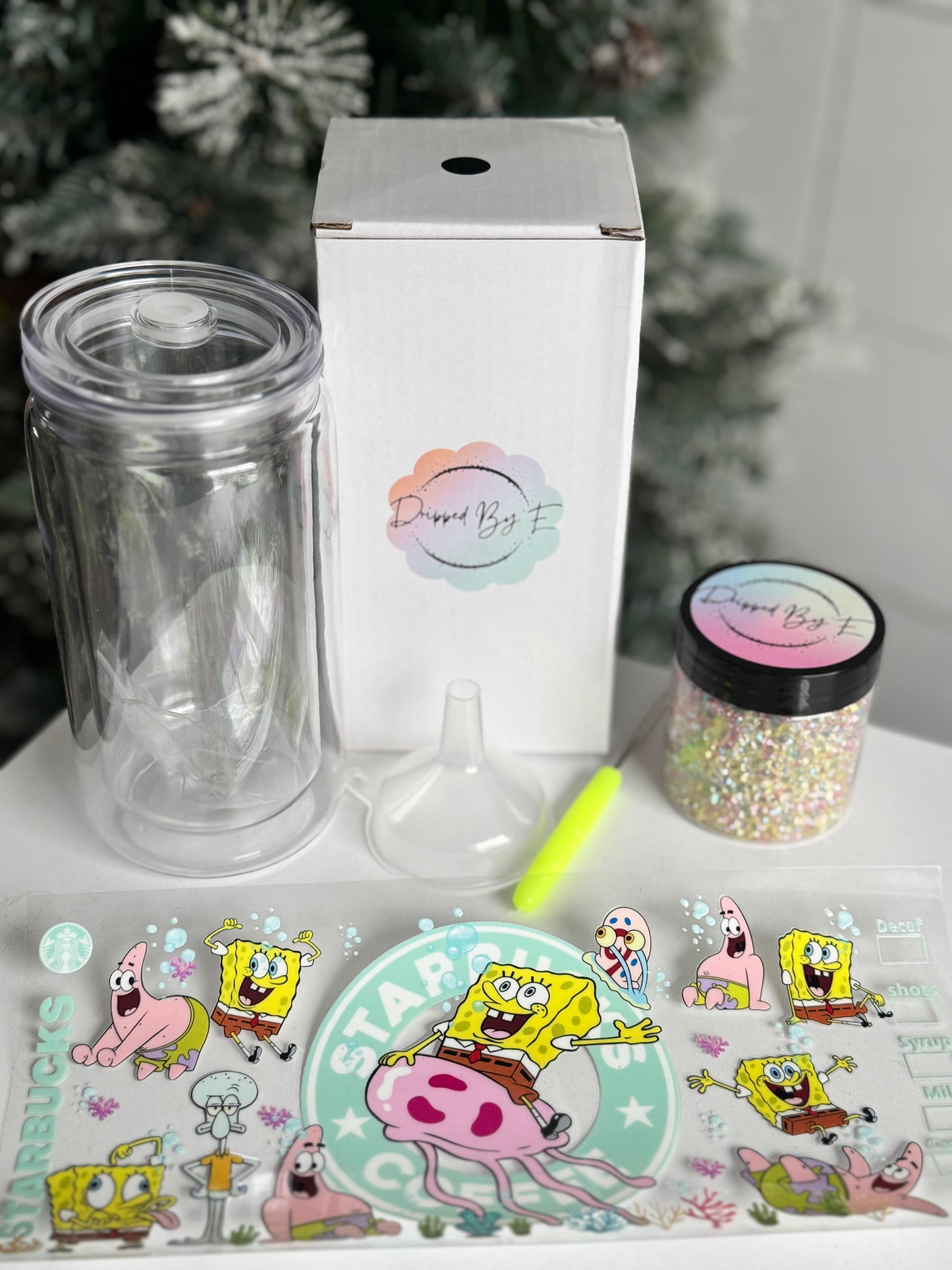 Sponge B DIY Diamond Filled Tumbler Kit