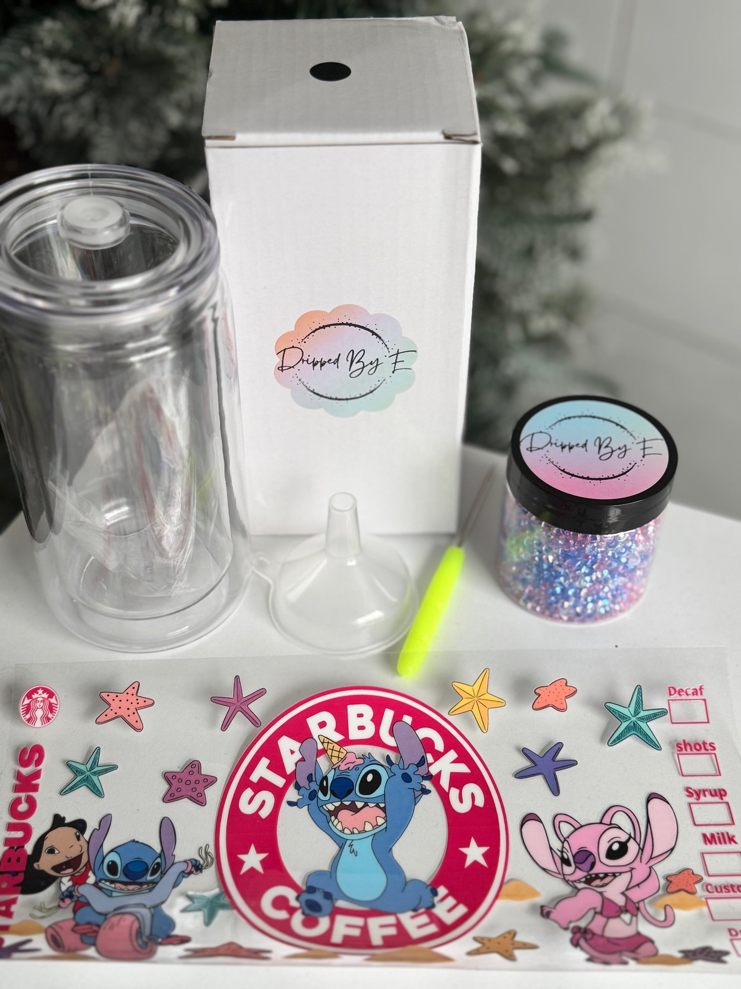 Stitch DIY Diamond Filled Tumbler Kit