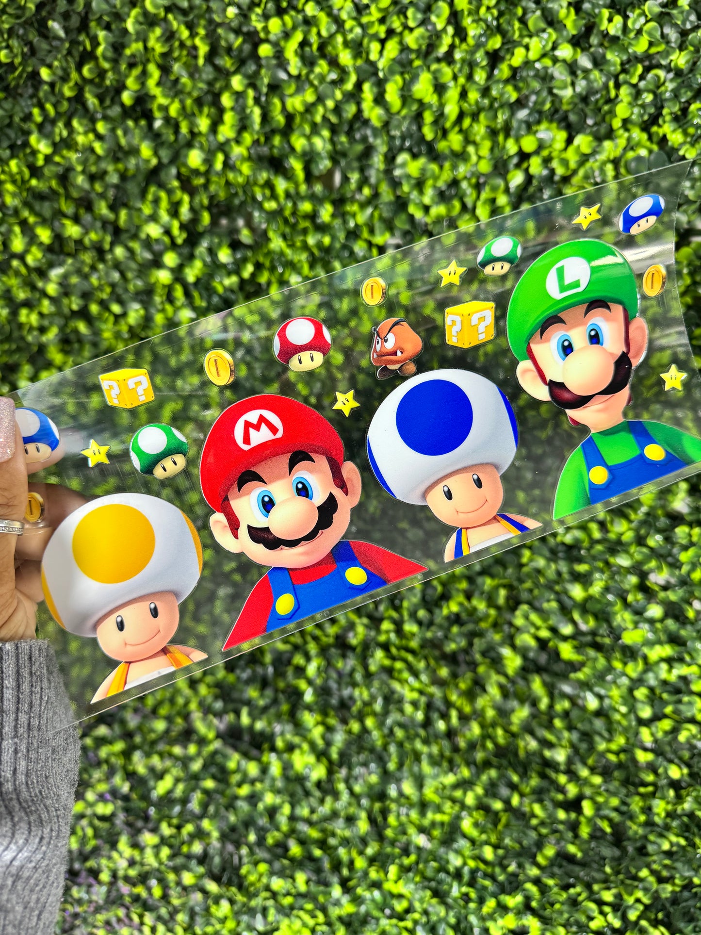 Mario DIY Diamond Filled Tumbler Kit