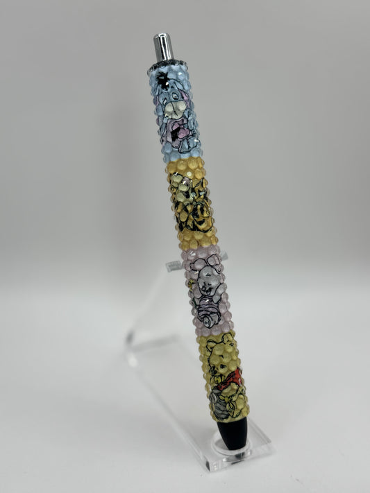 Pooh and Friends Bling Pen Design