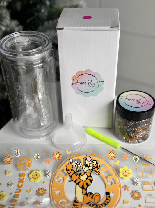 Tigger Coffee DIY Diamond Filled Tumbler Kit