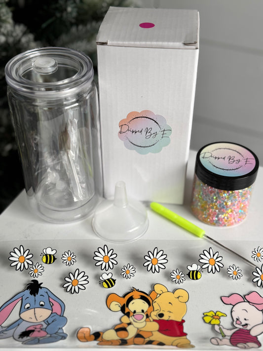 Pooh and Friends Daisy's DIY Diamond Filled Tumbler Kit
