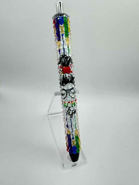 Teacher Life Bling Pen Design