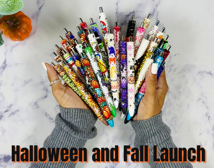 Fall, Halloween, and Horror Bling Pen New Style Collection